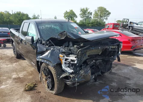 2021 GMC Sierra 1500 4Wd Standard Box Elevation from USA, damaged, VIN 1GTR9CED8MZ123119